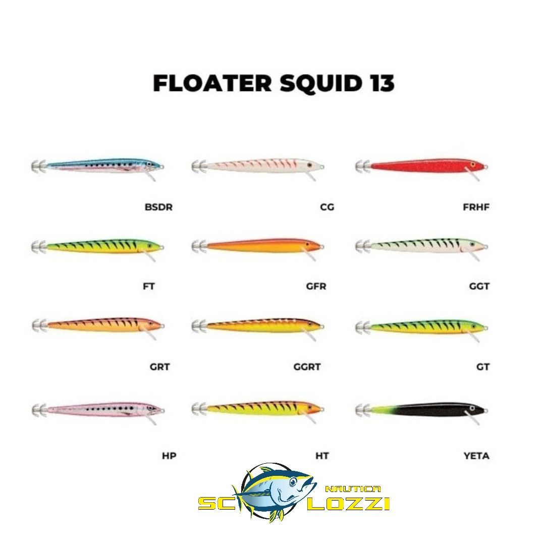 RAPALA FLOATER SQUID SQF13