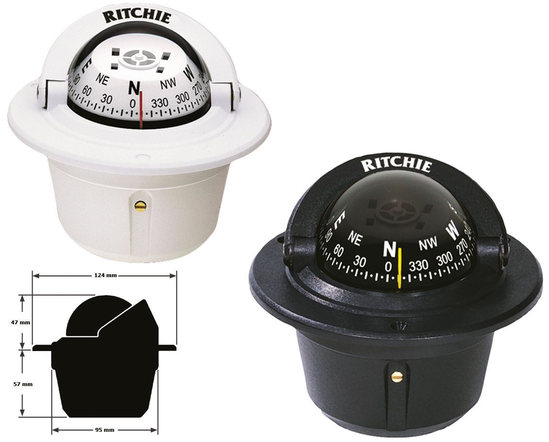 BUSSOLA RITCHIE EXPLORER F50 BIANCA