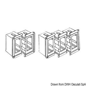 CORNICE PER INTERRUTTORI TIPO CARLING SWITCH