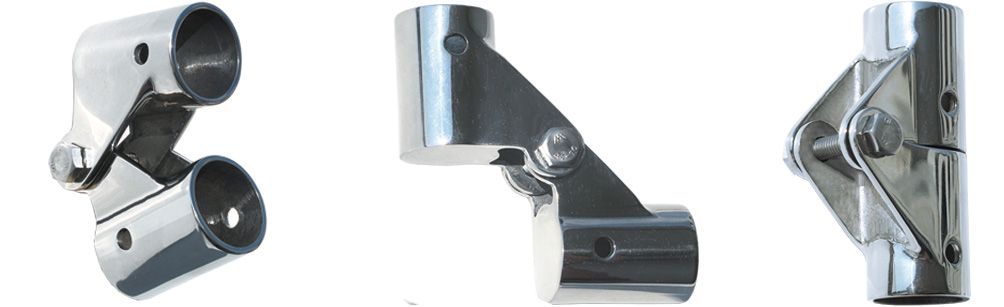 Snodo doppio in ACCIAIO INOX AISI 316
