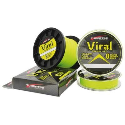 TUBERTINI VIRAL braided line mt.1000 col. yellow