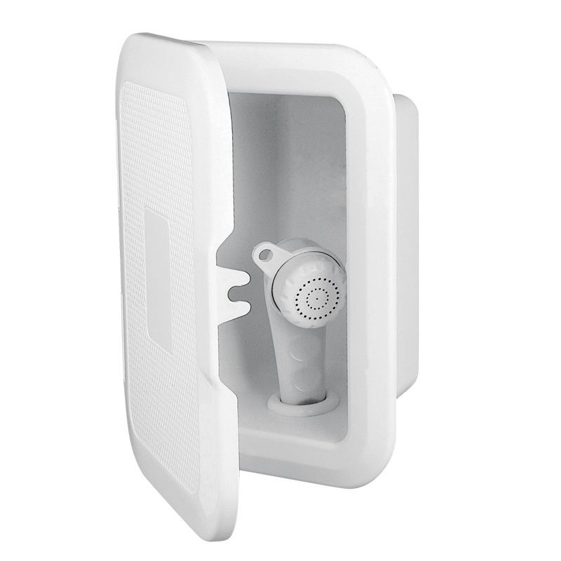NICCHIA CON DOCCETTA montaggio laterale e tubo flessibile da 3 m