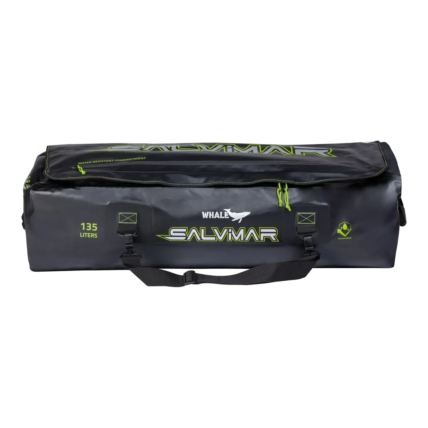 SALVIMAR Borsa 135L WHALE DRYBAG, Nera