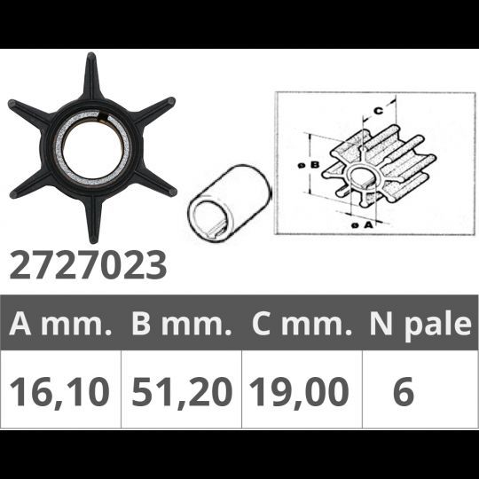 GIRANTE UNIVERSALE YAMAHA-SELVA