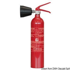 Estintore Solas CO2 2 Kg MED Estintore Solas CO2 2 Kg MED