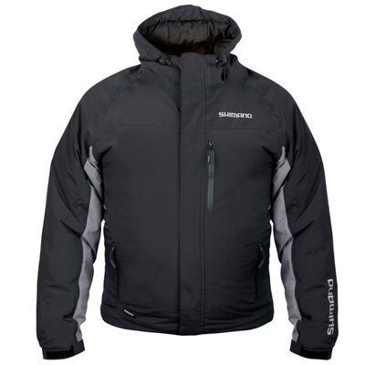 SHIMANO RAIN JACKET PADDED BLACK