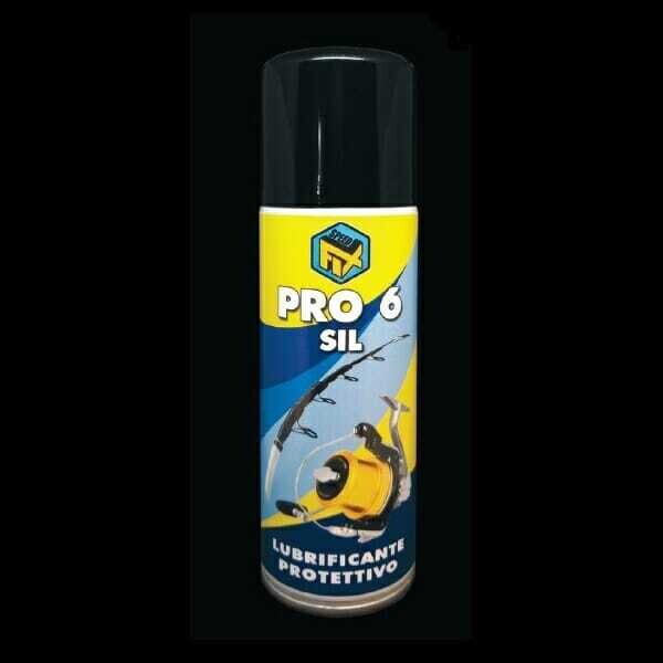 PRO6 SIL - LUBRIFICANTE PROTETTIVO CANNE,MULINELLI - SPRAY 200 ML PRO6 SIL - LUBRIFICANTE PROTETTIVO CANNE,MULINELLI - SPRAY 200 ML
