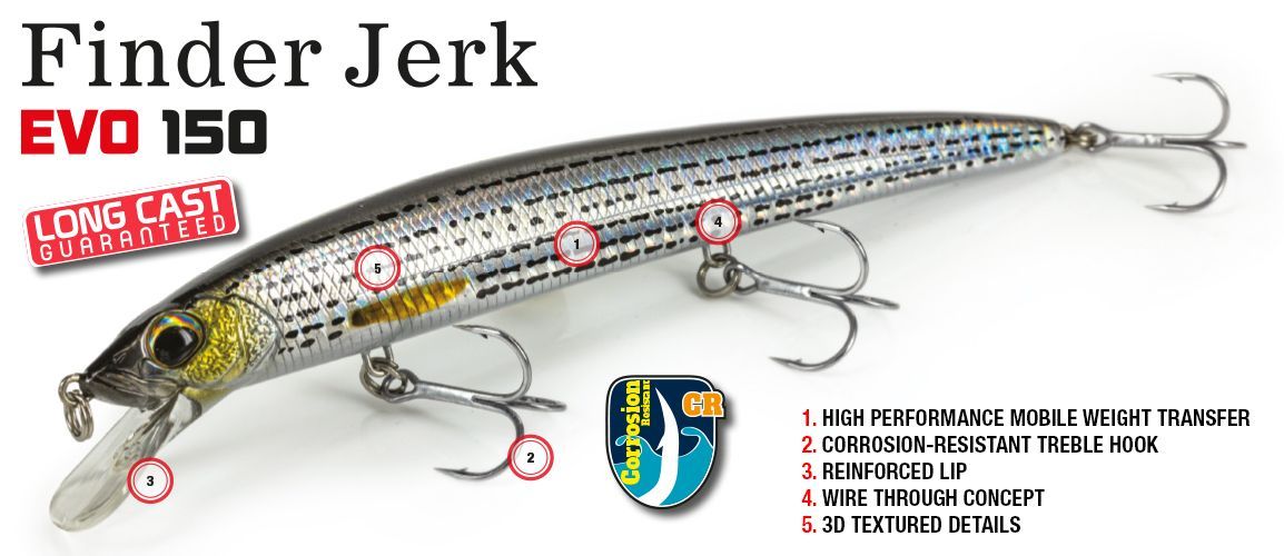 MOLIX FINDER JERK EVO 150SS MOLIX FINDER JERK EVO 150SS