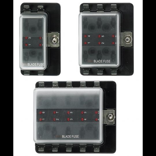 SCATOLA PORTAFUSIBILE A 10 LINEE