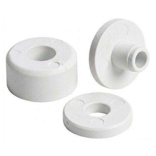 Distanziale fermavetro bianco conf. 100 pz. a+b+c