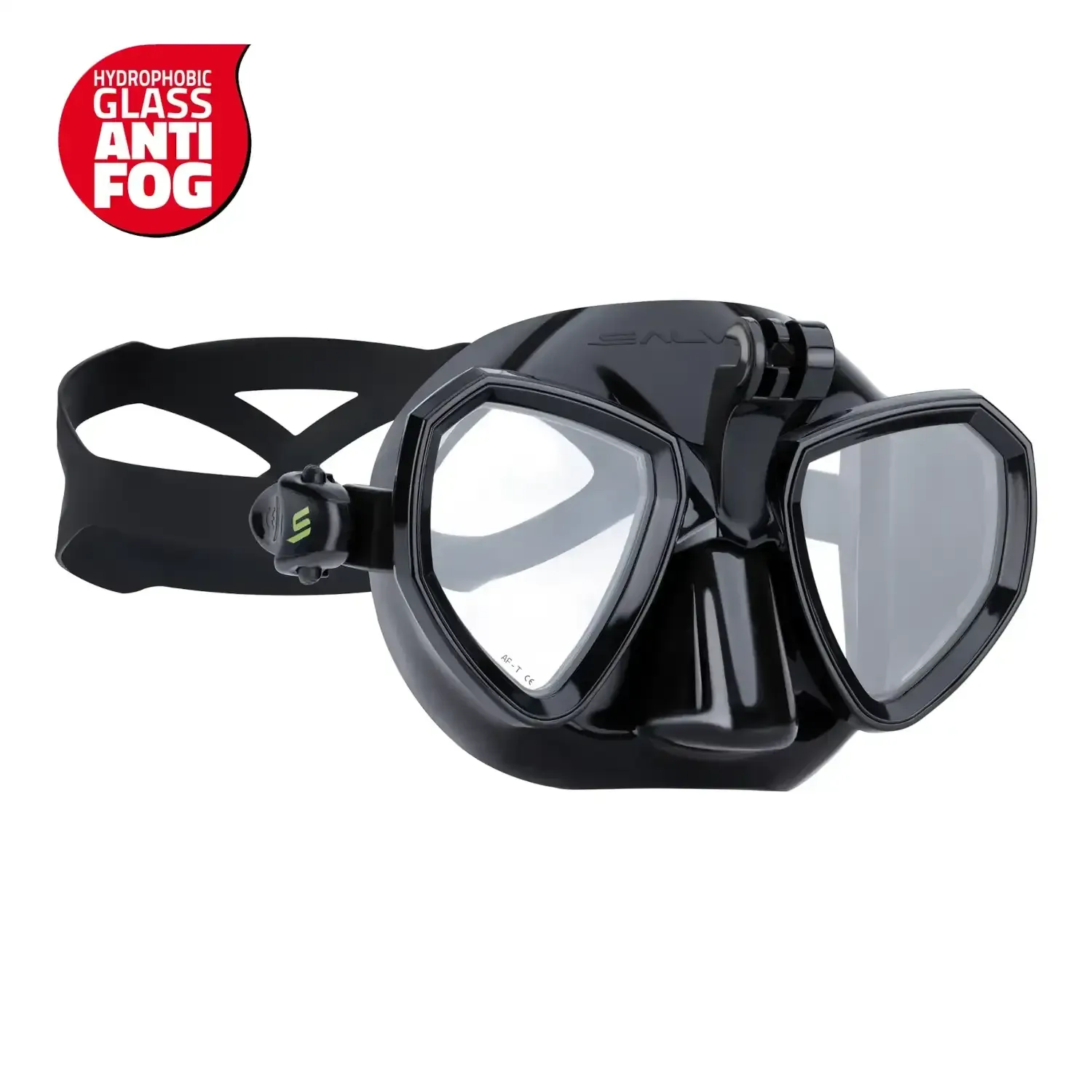 SALVIMAR MASCHERA TRINITY ANTI FOG BLACK/BLACK