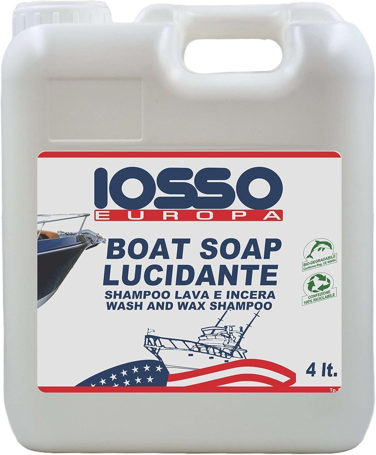 IOSSO Boat Soap Lucidante 4 litri IOSSO Boat Soap Lucidante 4 litri