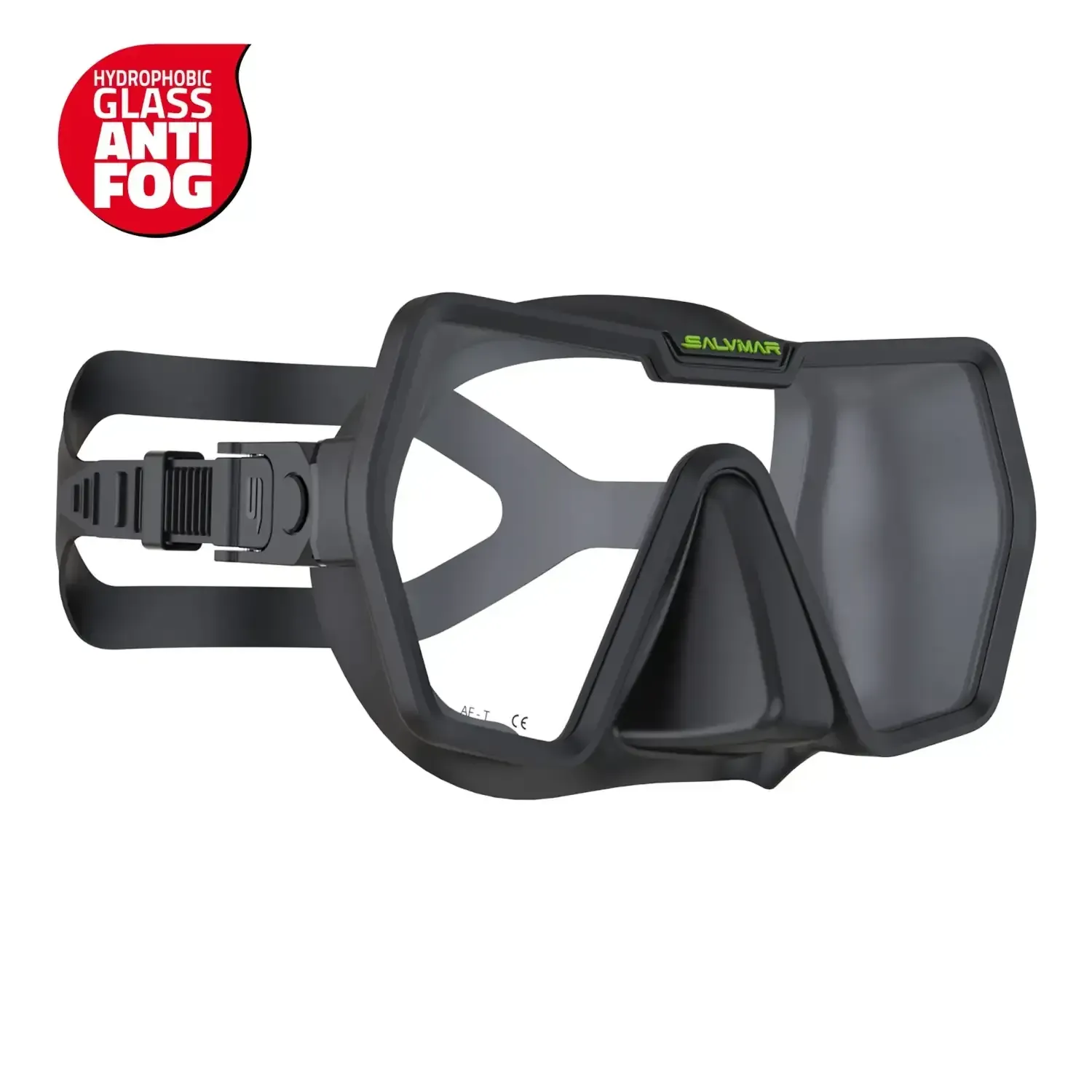 MASCHERA SALVIMAR DRAKE ANTIFOG CINGHIOLO IN SILICONE
