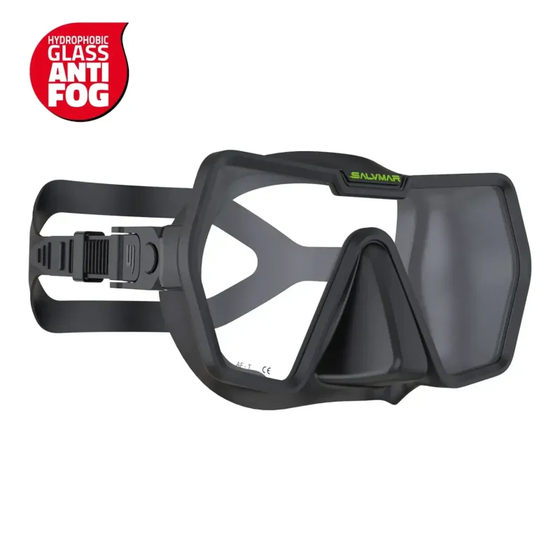 MASCHERA SALVIMAR DRAKE ANTIFOG CINGHIOLO IN SILICONE