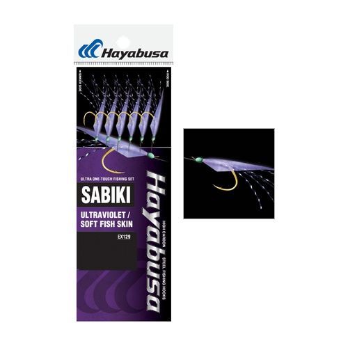 HAYABUSA SABIKI UV MACKEREL SKIN EX129-10-13