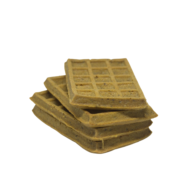 Waffle de camote