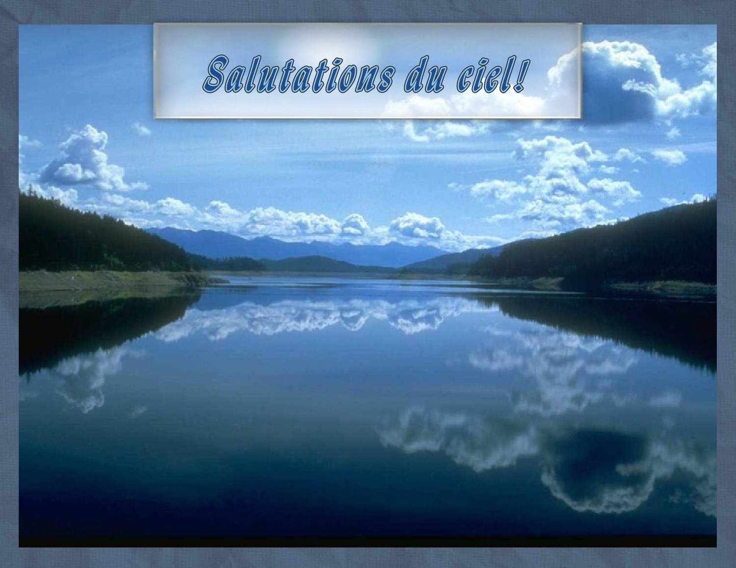 Postcard From Heaven, in French! (100pk) Postcard From Heaven, in French! (100pk)