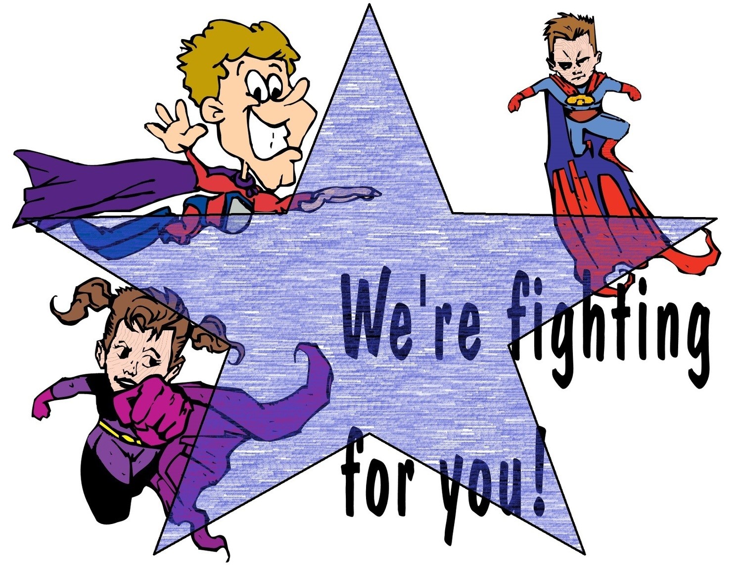We're Fighting For You! (100pk) We're Fighting For You! (100pk)