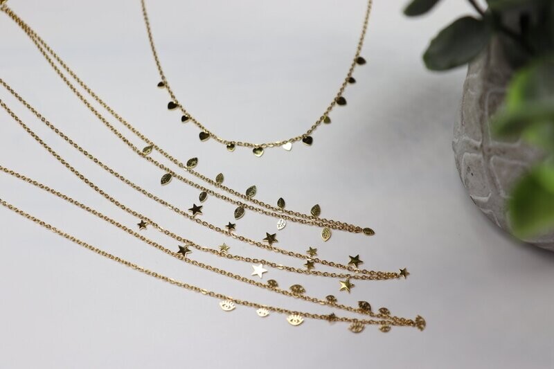 Gold Layering Necklace