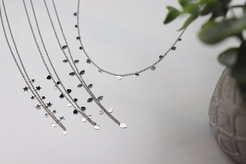 Silver Layering Necklace