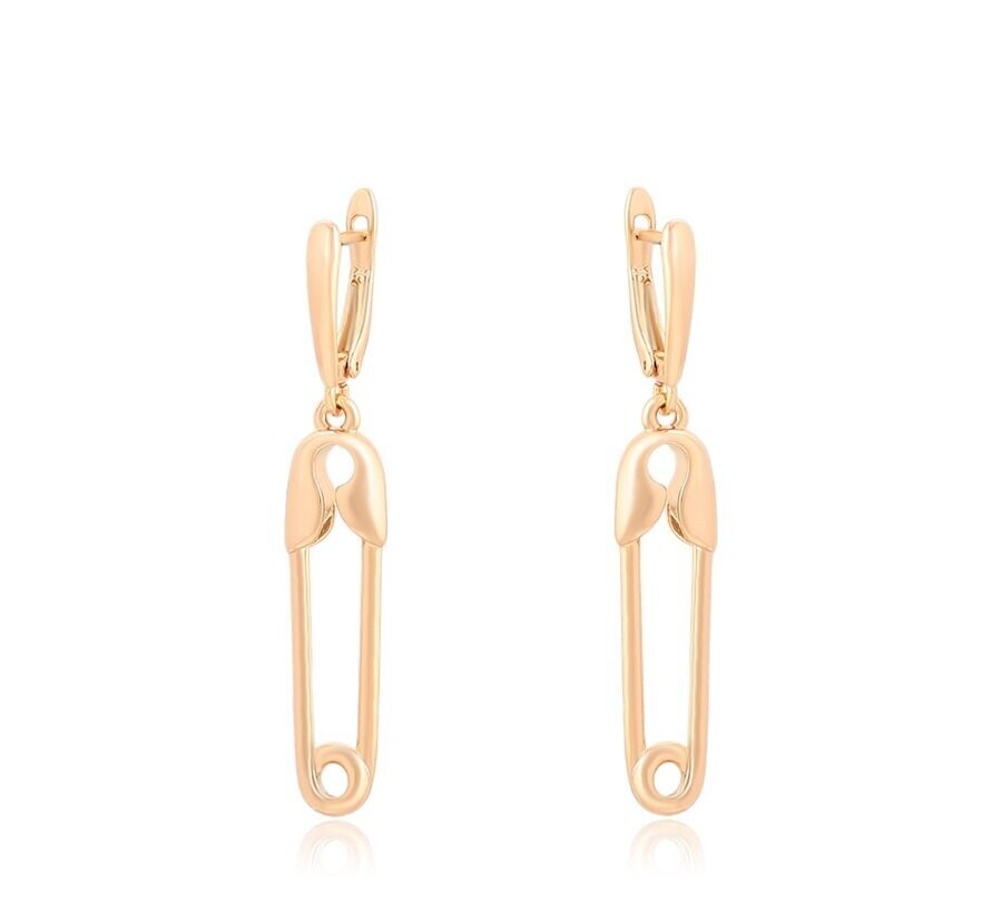 Safety Pin Earrings