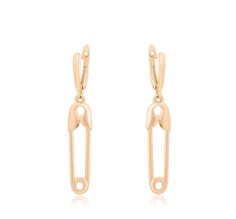 Safety Pin Earrings