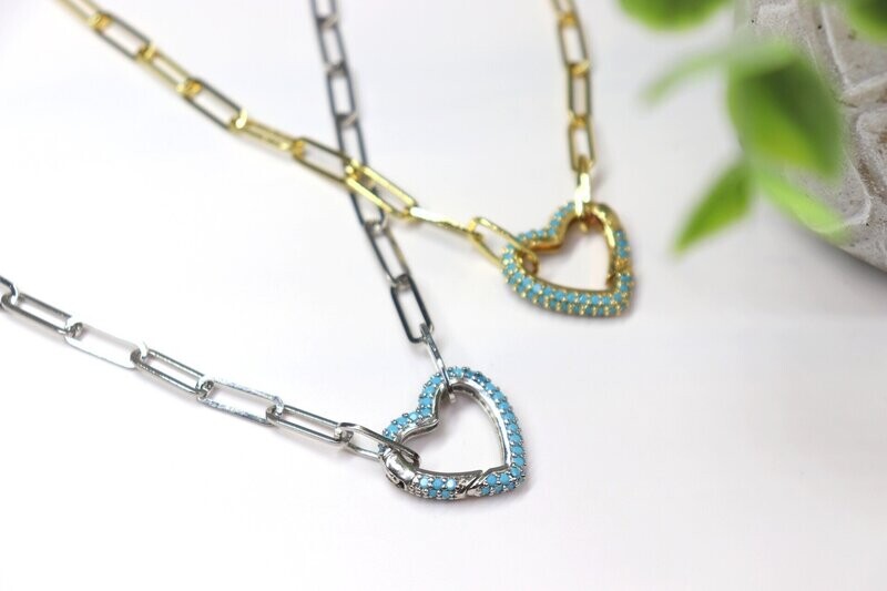 Chunky Love Chain Necklace