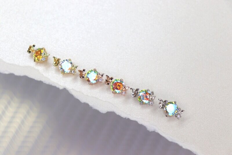 Dreaming Aura Butterfly Studs