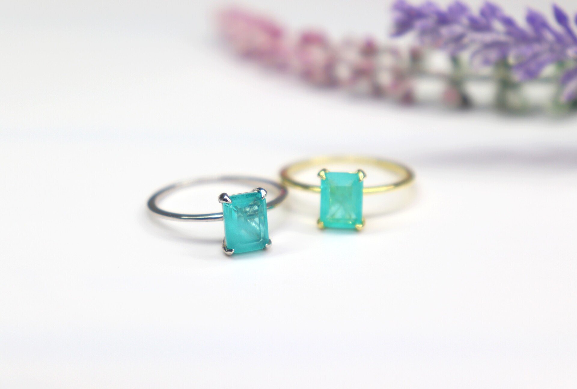 Ice Paraiba Tourmaline Ring