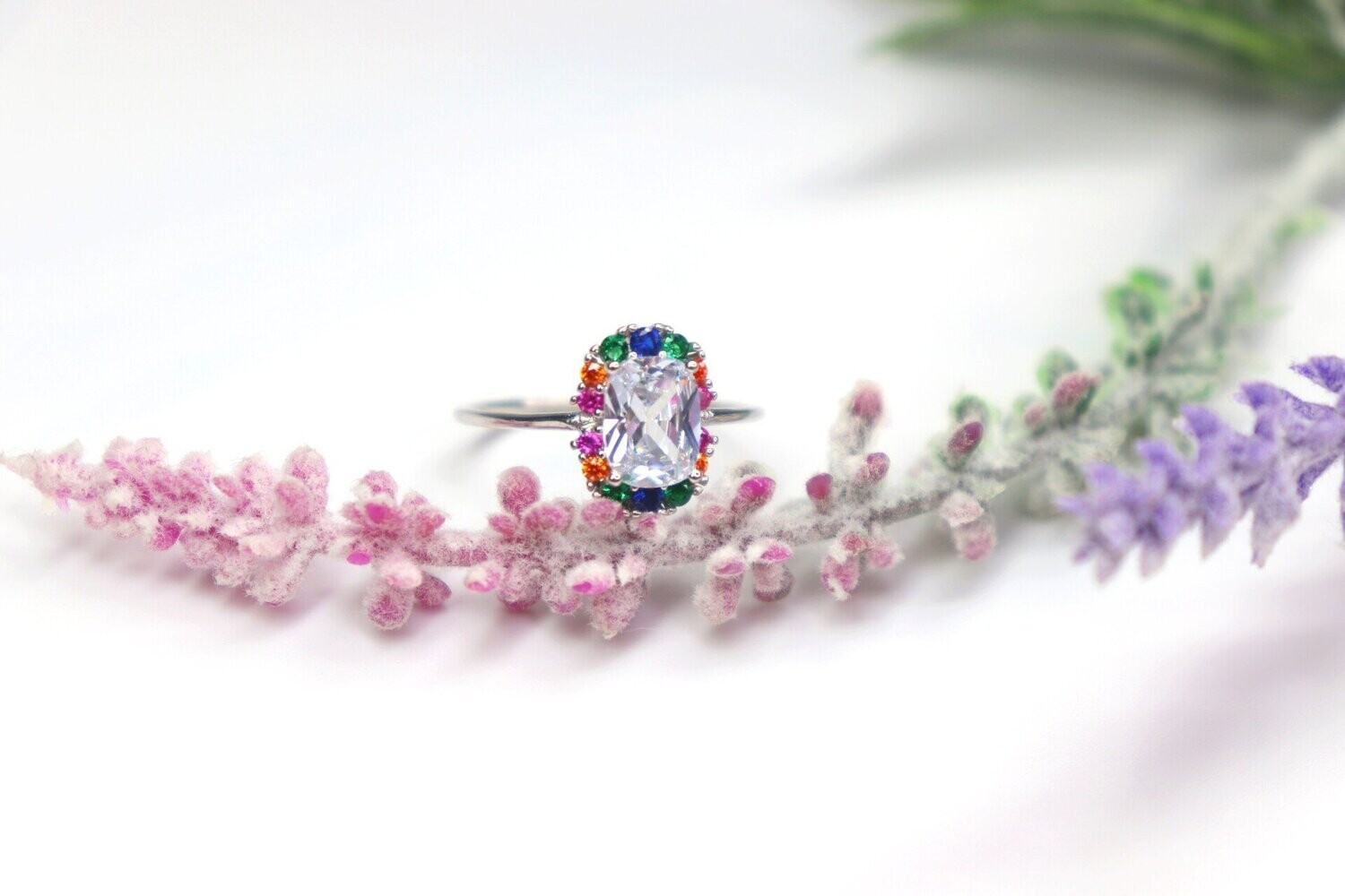 Clear Diana Ring