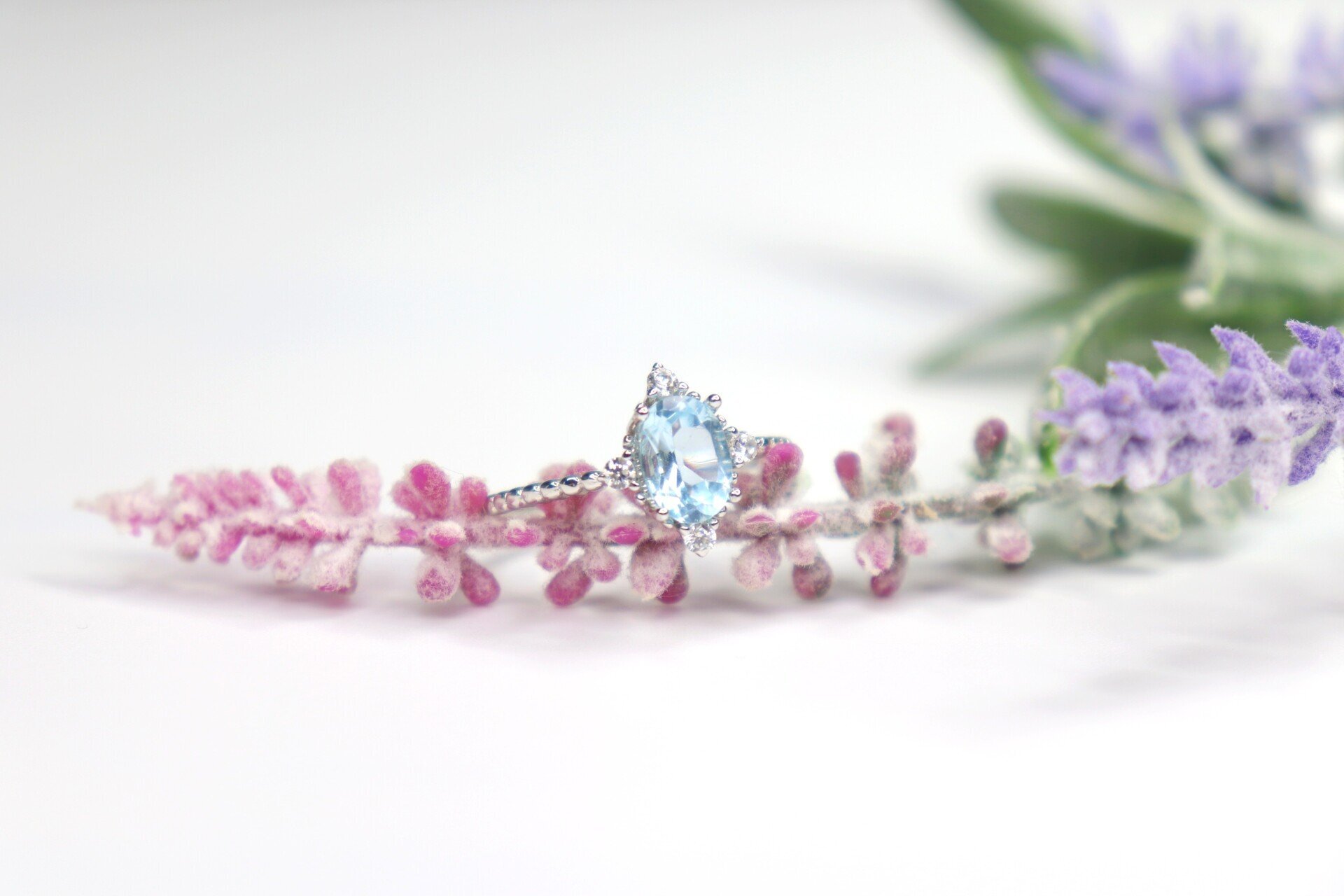 Royal Sky Blue Topaz Ring