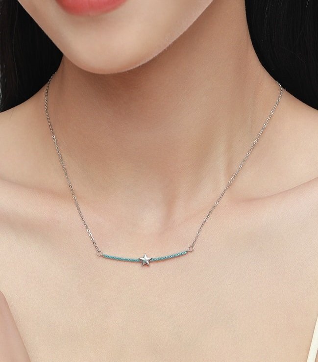 Simple But Not Simple Turquoise Necklace