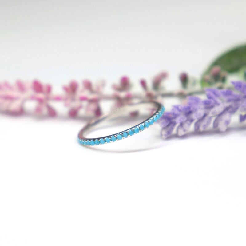 Simple But Not Simple Turquoise Ring