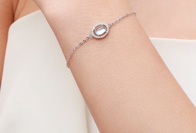Positivity Moonstone Bracelet