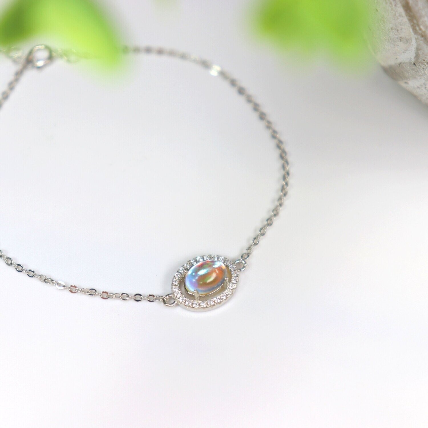 Positivity Moonstone Bracelet