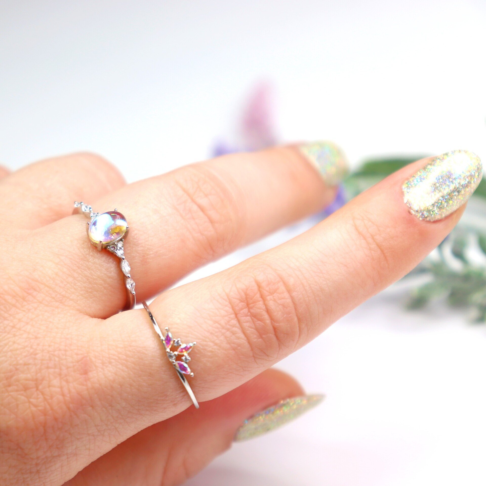 Positivity Moonstone Ring