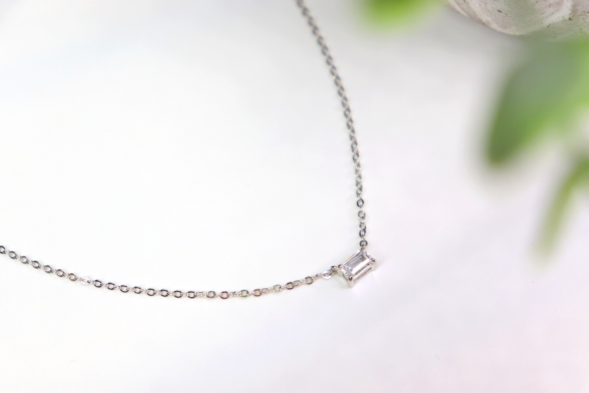 Solitaire Necklace