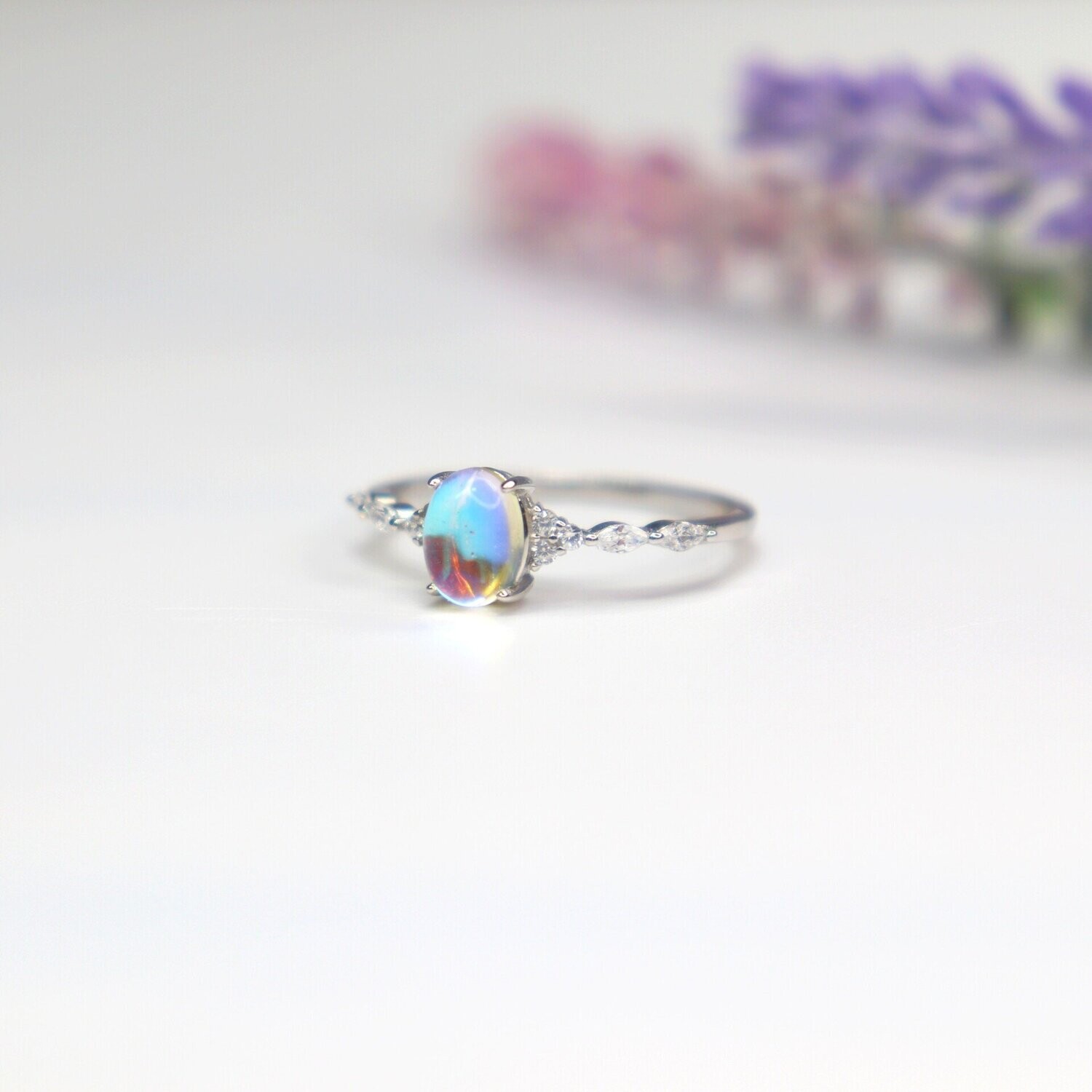 Positivity Moonstone Ring