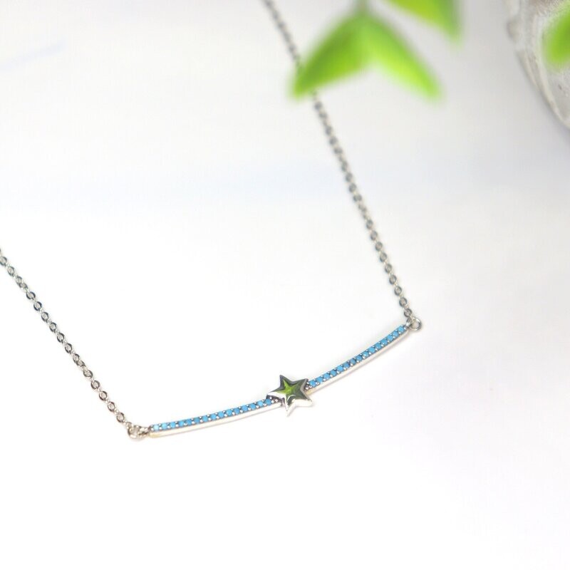 Simple But Not Simple Turquoise Necklace