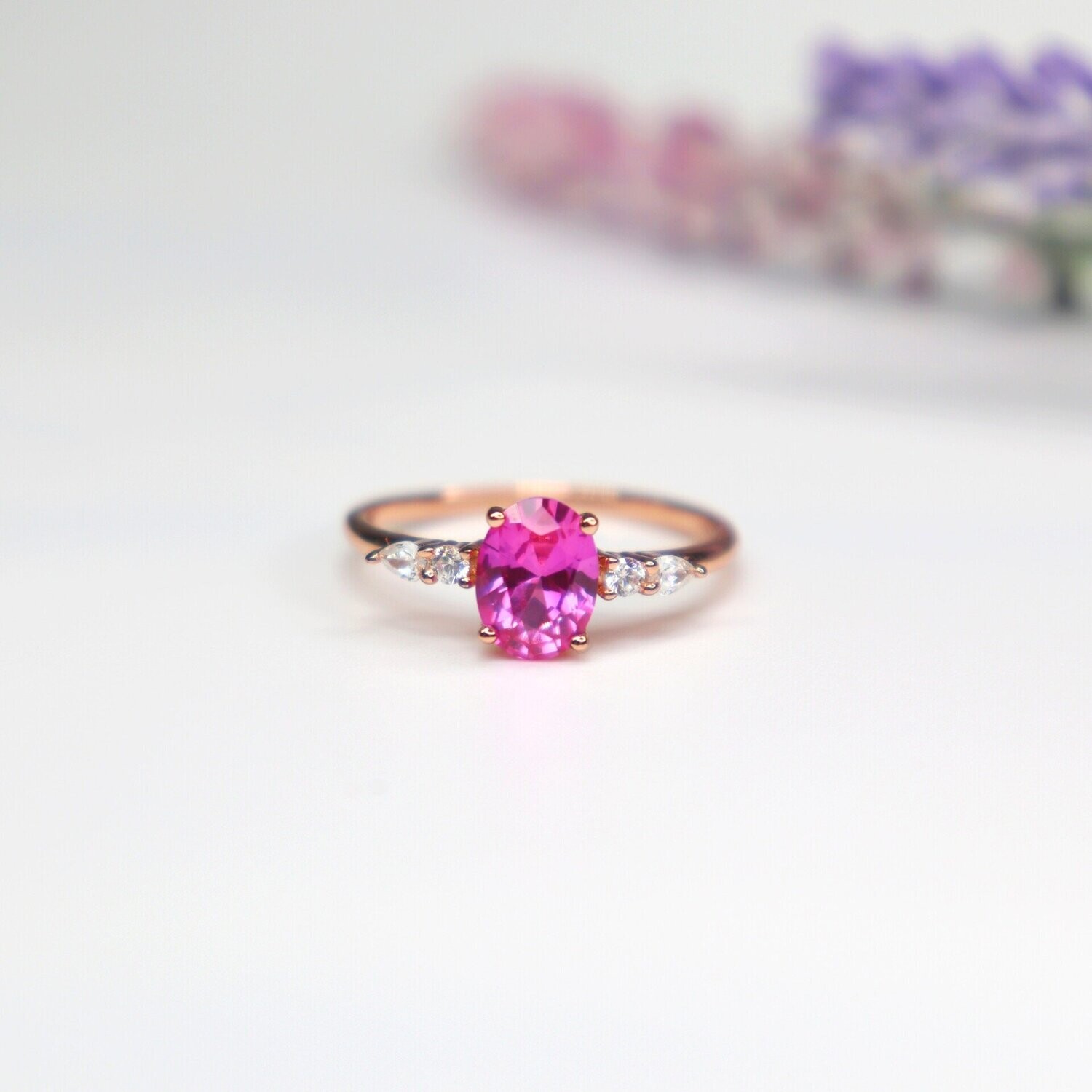 Pink Cashmere Ring