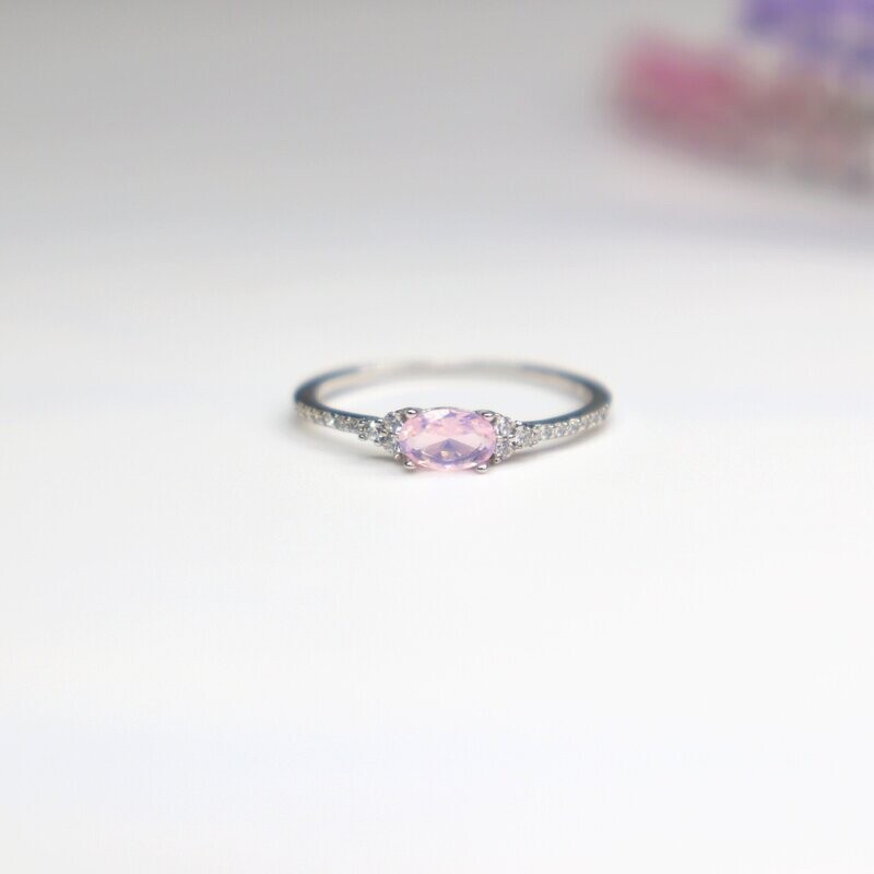 Pink Chiffon Ring