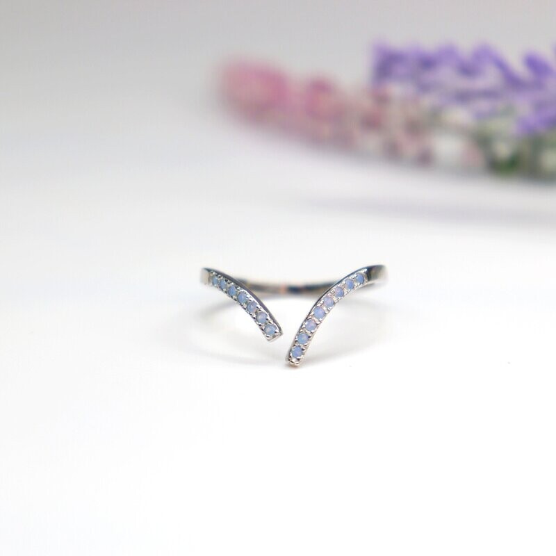 Fire Crystal Infinite Ring
