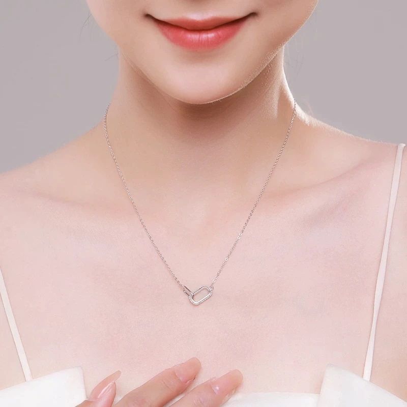 Simple Cross Chain Necklace