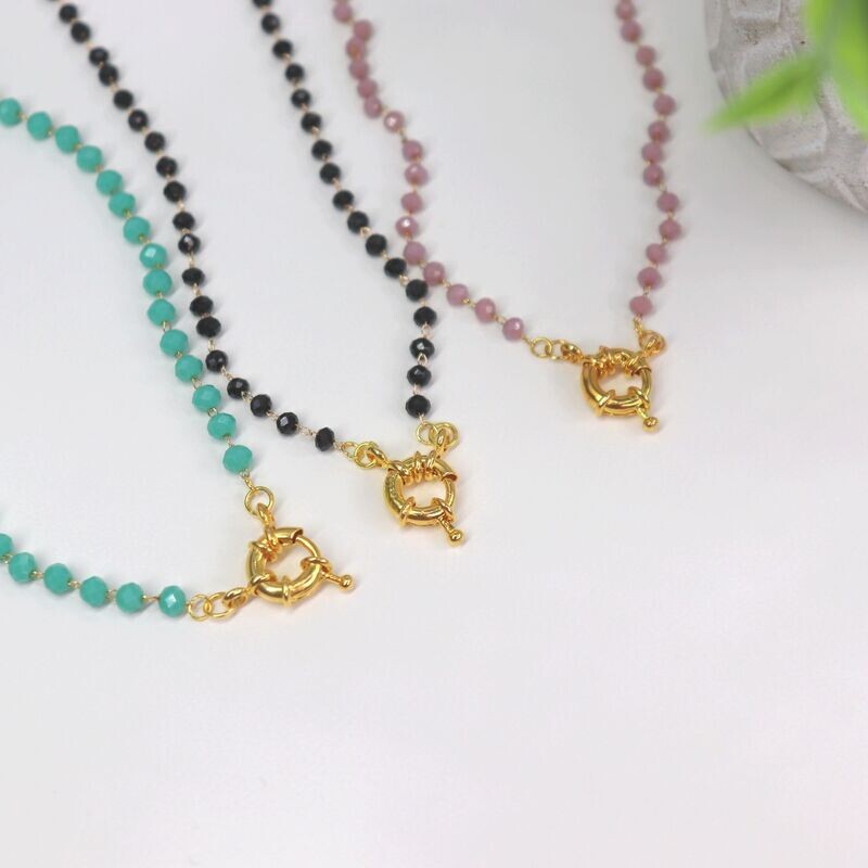 Base Lock Choker Necklace