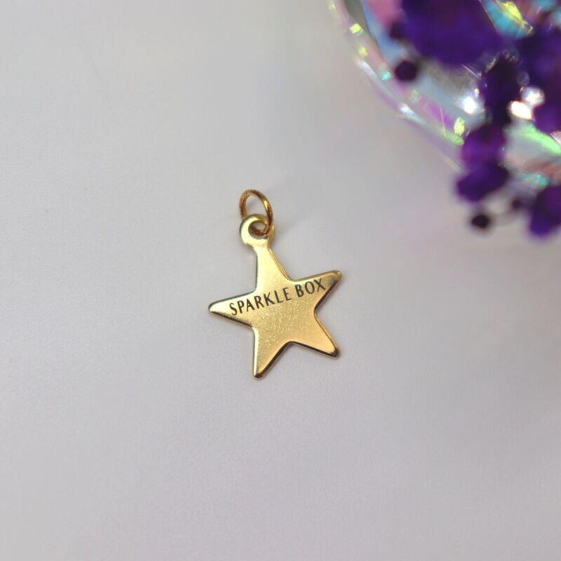 Sparkle Box star Charm