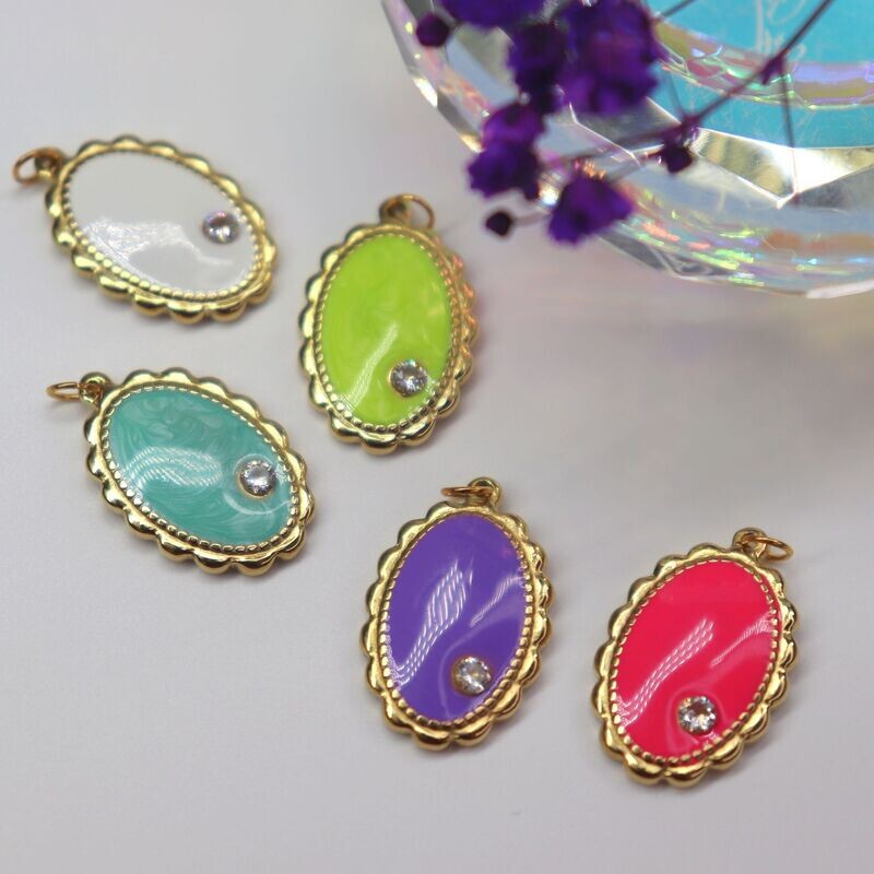 Lady Medallion Charm
