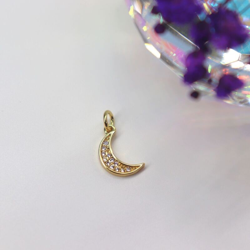 To The Moon Charm
