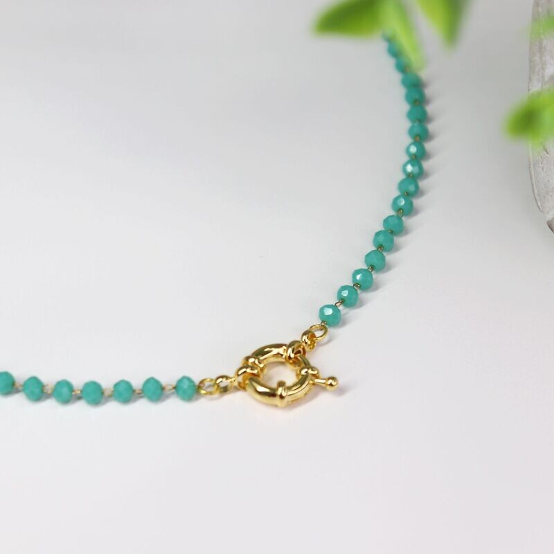 Base Lock Choker in Teal