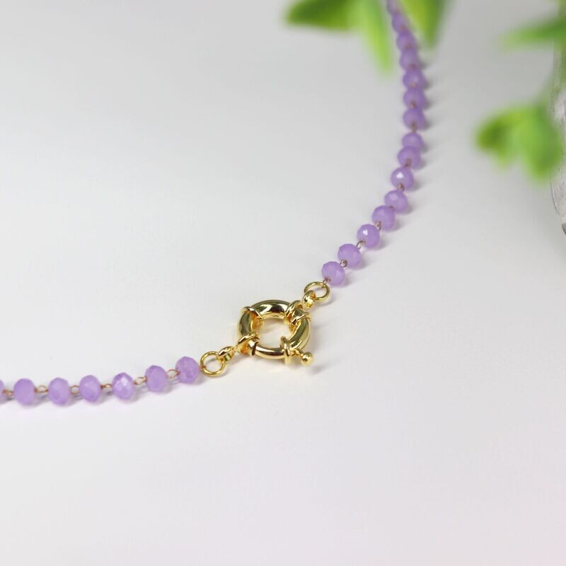 Base Lock Choker in Purple