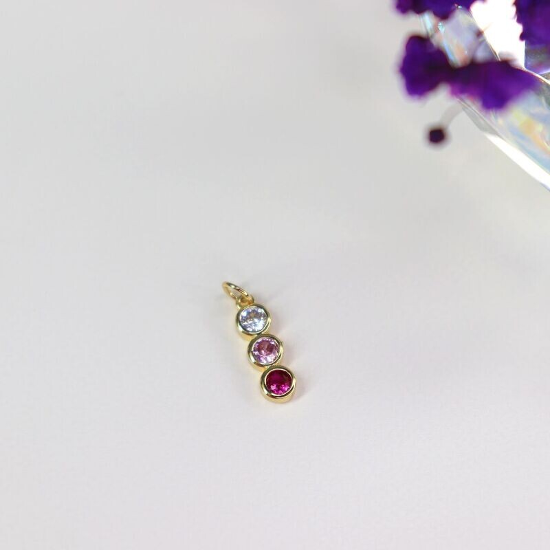 Three Stone Charm
